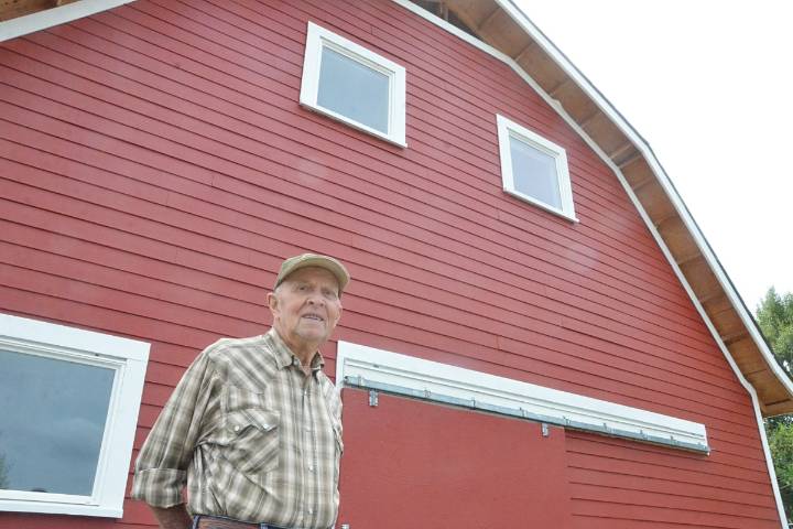 Century-old barn's restoration wraps up in Langley