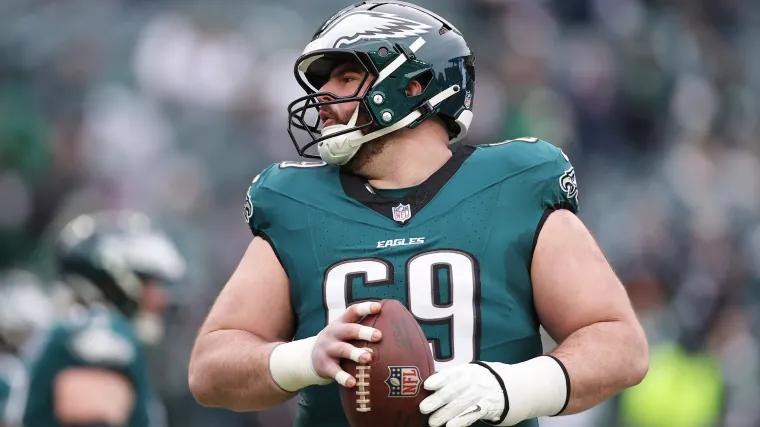 Landon Dickerson injury update: Latest news, updates after Eagles guard carted off during practice