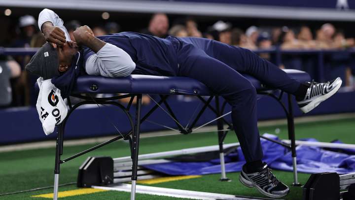 Dallas Cowboys demand showdown talks with Micah Parsons after contract rebel is accused of falling ASLEEP on sidelines