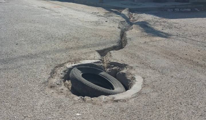 Socavones, por obras particulares sin autorización: Interapas