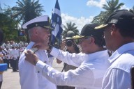 Director General Marítimo ascendió a máximo grado de la oficialidad naval