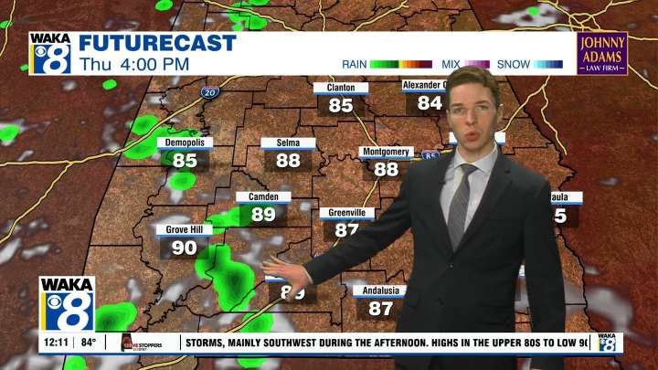 Sunshine, tolerable heat, low rain chances Friday and this weekend