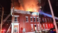 Second-alarm structure fire reported on Marshall Avenue in Camp Washington
