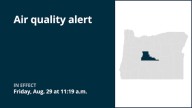 Air quality alert in place for Deschutes County Tuesday