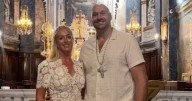 Tyson Fury gets married for third time in romantic family wedding attended by kids