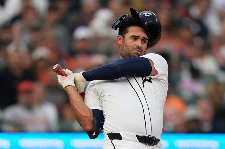 Dropped in order, Tigers’ Riley Greene changes routine to shake slump
