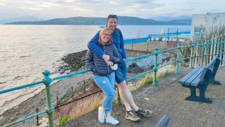 I posed for this romantic picture with my girlfriend - seconds later we almost died, it was like a nightmare