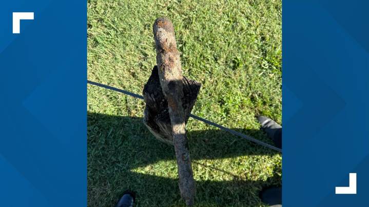 KPD responds after fisherman catches World War II
