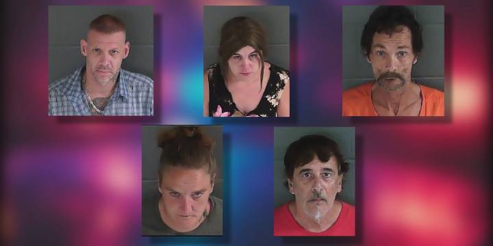 5 arrests made after southern Indiana drug bust