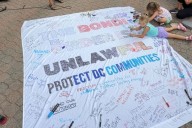 Protesters push back as Trump ramps up federal takeover of DC police force