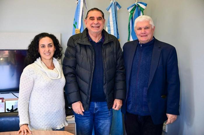 El intendente Jofré acordó acciones de trabajo con la Red Argentina de Municipios frente al Cambio Climático