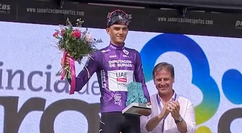 ¡Campeón! Isaac del Toro conquistó la Vuelta a Burgos con remontada