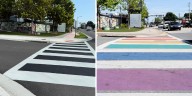 Florida cities race to save rainbow crosswalks as the state’s deadlines for removal loom