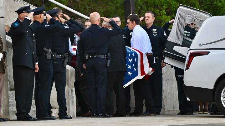 Watch: Funeral honors life of fallen Utah police Sgt. Lee Sorensen