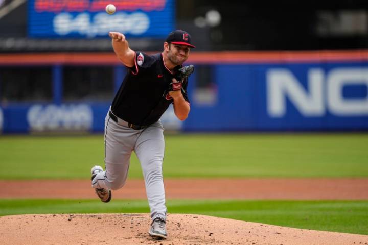 Guardians pitcher Gavin Williams nearly had a no-hitter