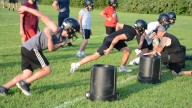 Video: Second day of Summerfield football of training camp
