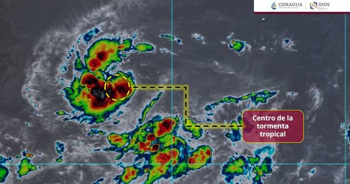 Se forma tormenta tropical "Kiko" y se desplaza hacia el oeste
