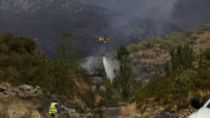 Castela e León mantén 16 incendios activos, 10 de gravidade e 4 declarados este xoves