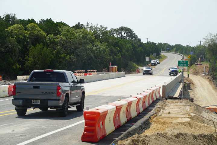 New Cow Creek bridge opens early