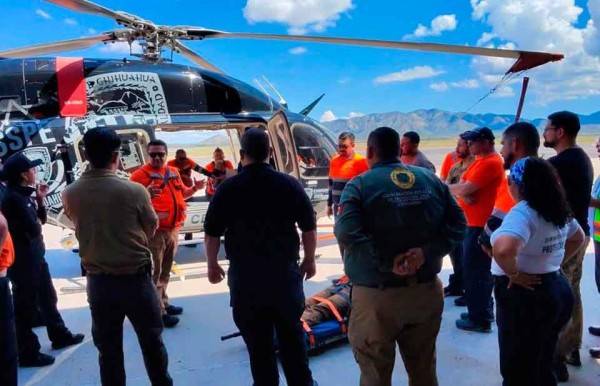 Capacitan en operaciones aeromédicas a paramédicos y médicos del estado