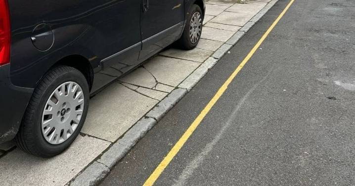 'We think we're allowed to park on the pavement'