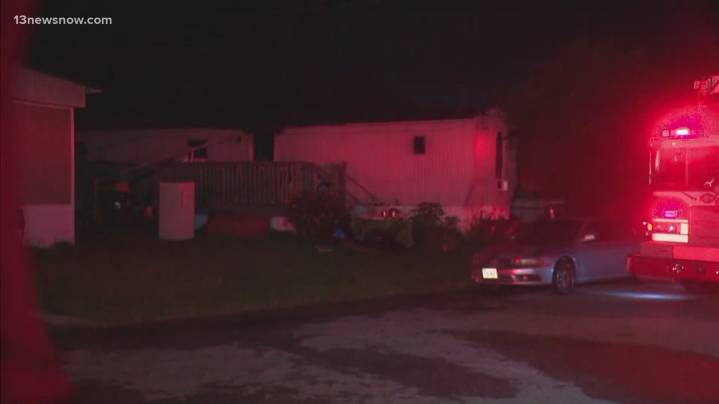 Early morning fire displaces three adults, four dogs in Virginia Beach