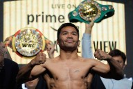 Manny Pacquiao desafía a Gervonta Davis y pone una condición para la pelea