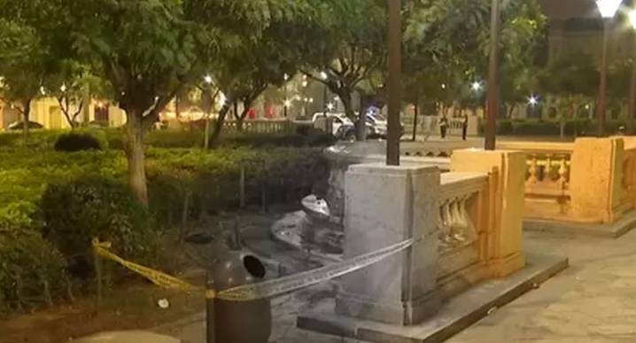 Asesinan a hombre frente a su familia en la Plaza San Martín