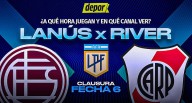 River vs. Lanús: dónde ver, fecha, horarios y canales de TV