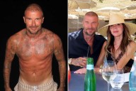 Victoria Beckham Shares Thirst Trap of David from Family Vacation in Saint