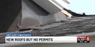 Omaha-area homeowners have new roofs but permits were not pulled by contractor