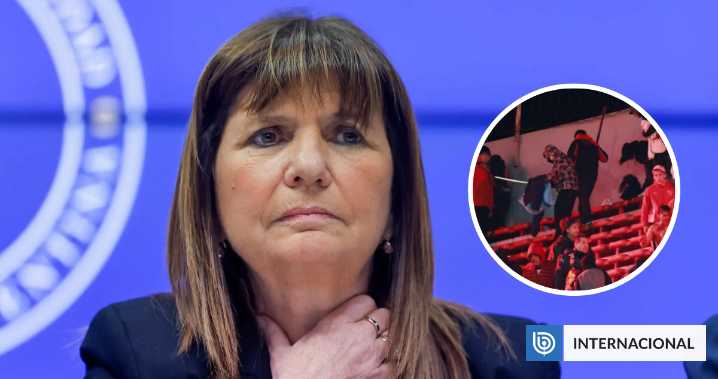Bullrich por tragedia de La U e Independiente: "Nos sorprende que sólo haya detenidos de lado chileno"