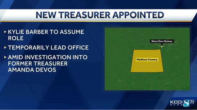 Madison County appoints new county treasurer