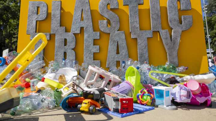 U.S. at plastics treaty talks is rare international participation under Trump. What's the goal?