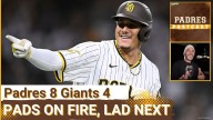 PADRES POSTCAST: San Diego PADRES OFFENSE EXPLODES IN 8-4 WIN Over San Francisco Giants, Pads Stay 1