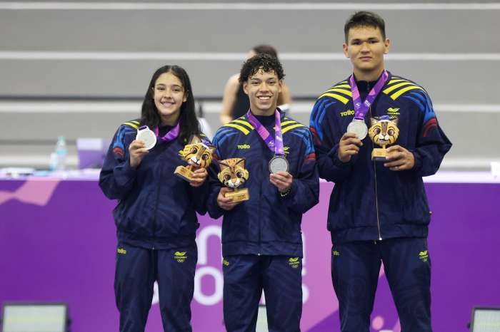 Por tercer día consecutivo, Colombia es segunda de los Juegos Panamericanos Junior