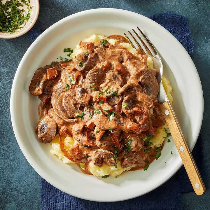 Mushroom Bourguignon Recipe
