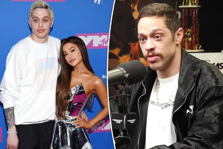 Pete Davidson shades Ariana Grande as he describes how much 'BDE' discourse 'hurt'