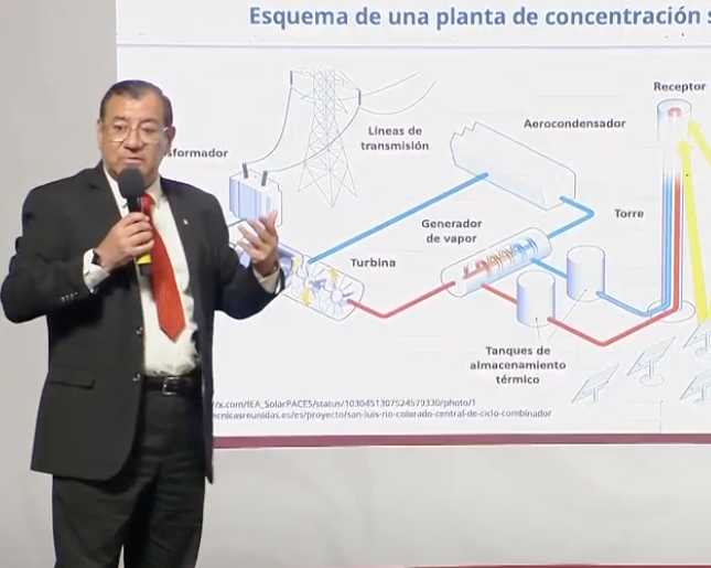 Instala el gobierno de México proyecto termosolar en Baja California como parte de las energías renovables en México