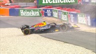 Bortoleto reacciona a carcajadas tras el incidente de Verstappen: "¿Cómo se ha podido quedar...?"