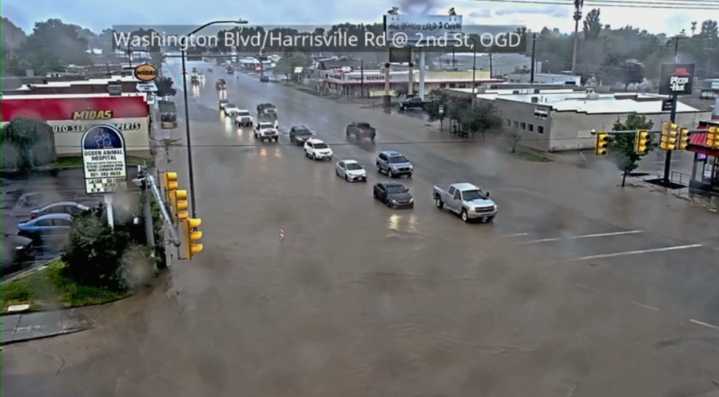 WATCH: Morning commute impacted due to standing water