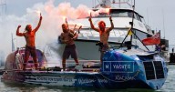 Edinburgh brothers smash world record for rowing length of Pacific Ocean