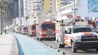 Bomberos de Mazatlán celebra su día con desfile en el malecón y misa
