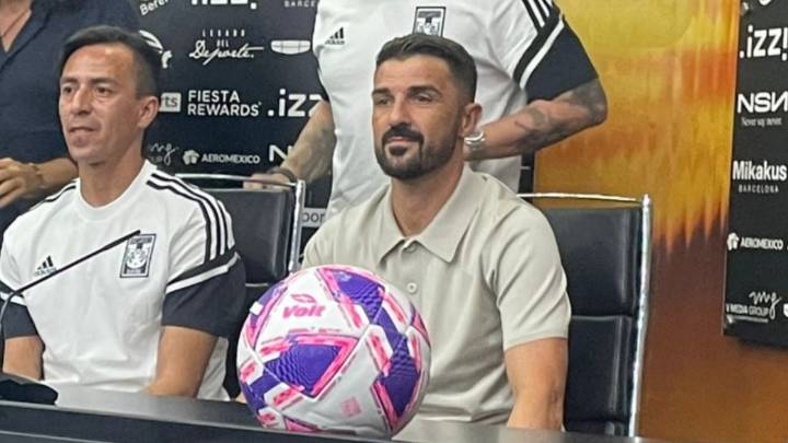 David Villa se ilusiona con el partido en Monterrey: 'Será un placer jugar en el Universitario