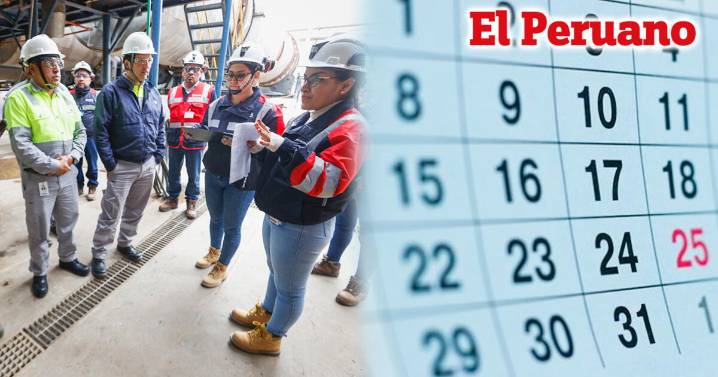 Este lunes 1 de septiembre fue declarado feriado en Perú: se publicó la lista de trabajadores beneficiados