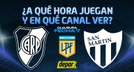 ¿En qué canales ver River vs. San Martín y a qué hora juegan por la Liga Profesional Argentina?