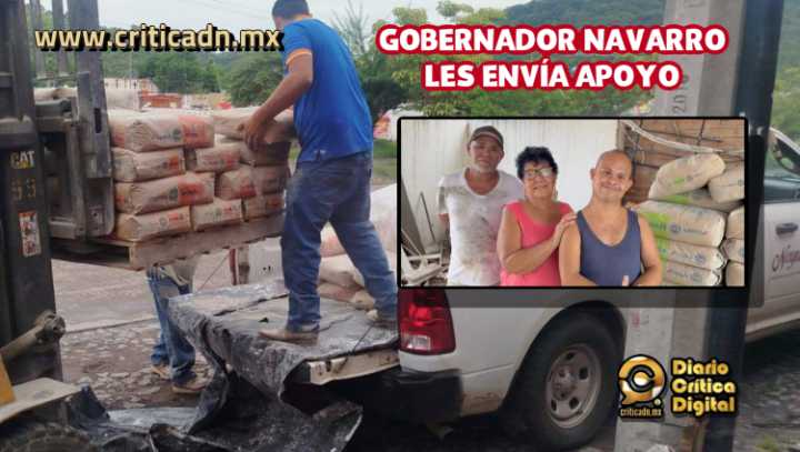 Gobierno de Nayarit apoya a reconstruir su hogar a familia afectada por explosión