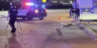 One person hospitalized after hit