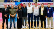 Javier Lamarque inaugura torneo Preclasificatorio 2025 rumbo al Mundial de básquetbol en Cajeme