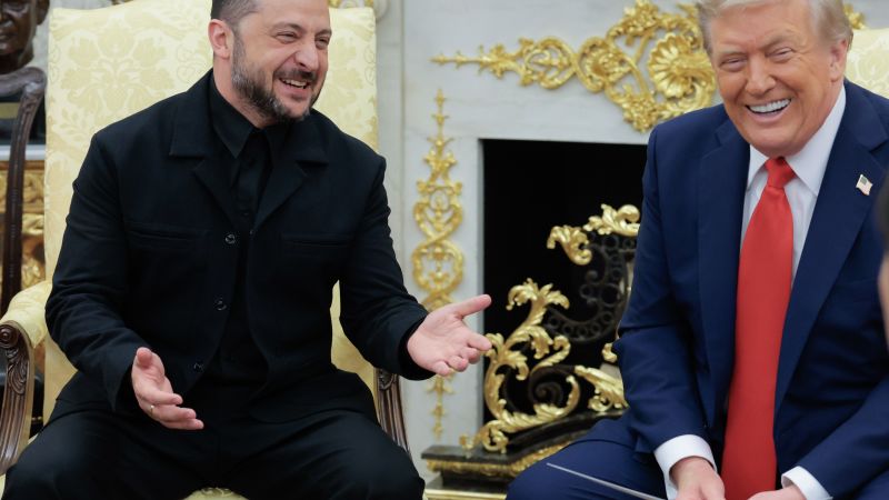 Estos fueron algunos momentos curiosos en la reunión Trump